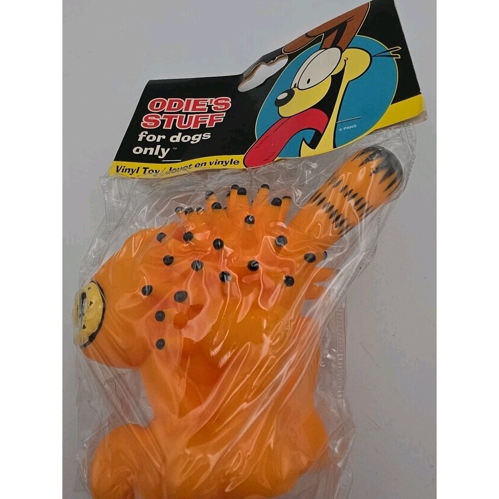 Garfiled NOS vintage original Oldie's Stuff Dog Chew Toy Collectible